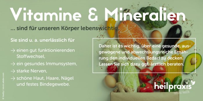 Mineralstoffe im Körper