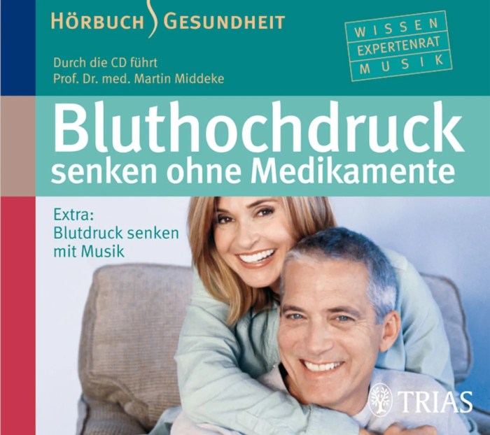 Blutdruck senken ohne Medikamente