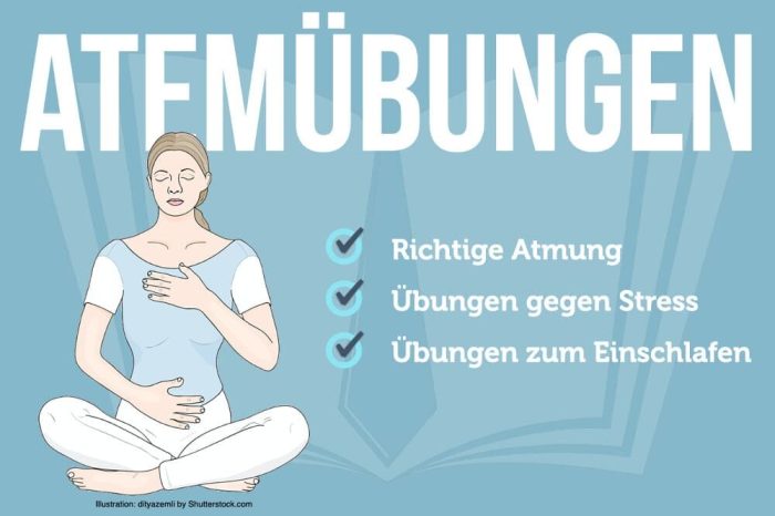 Atemübungen zur Entgiftung