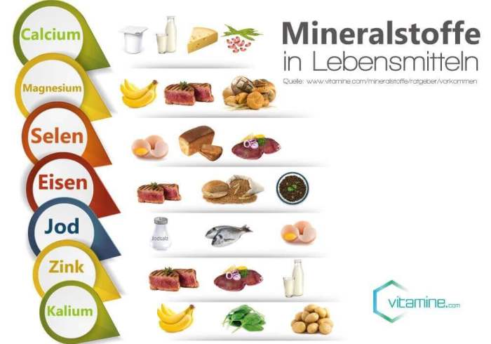 Mineralstoffe in Fleisch